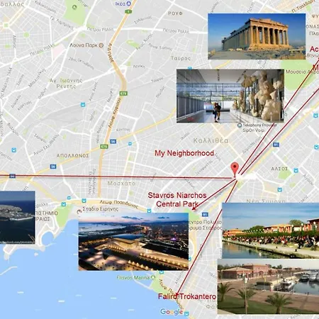 Apartment Near Stavros Niarchos Park & Acropolis Athens Exterior photo