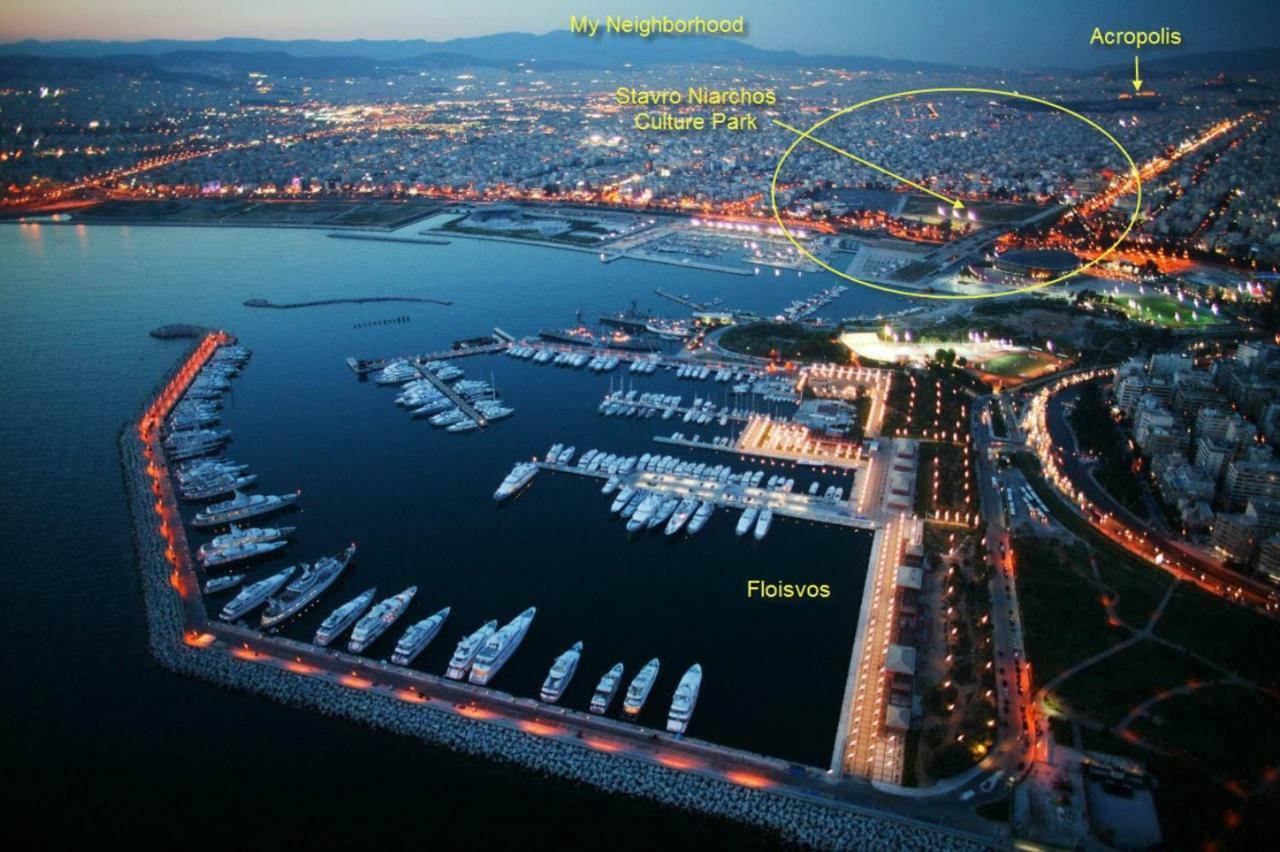 Apartment Near Stavros Niarchos Park & Acropolis